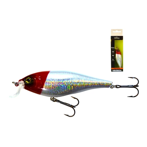 Wizard Shallow Rattle Shad Floating 1M 8,8cm 14G Rg