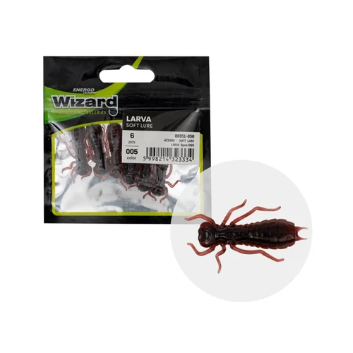 Wizard Larva Col. 005 6Pcs/Bag