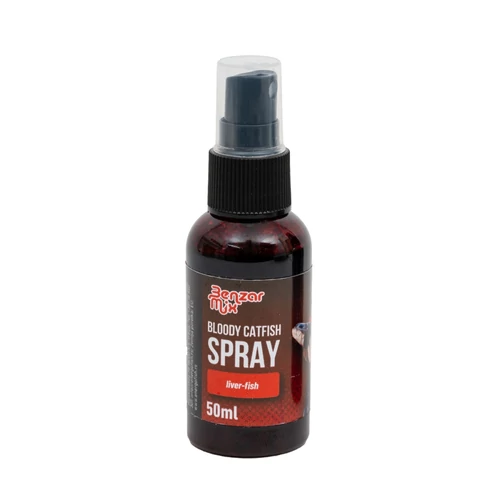 Benzar Mix Catfish Spray Bloody Máj-Halas 50 Ml