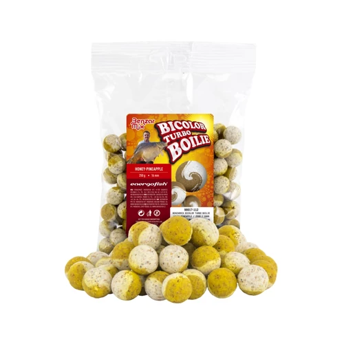 Benzar Turbo Bicolor Boilie Méz-Ananász 250g 16mm