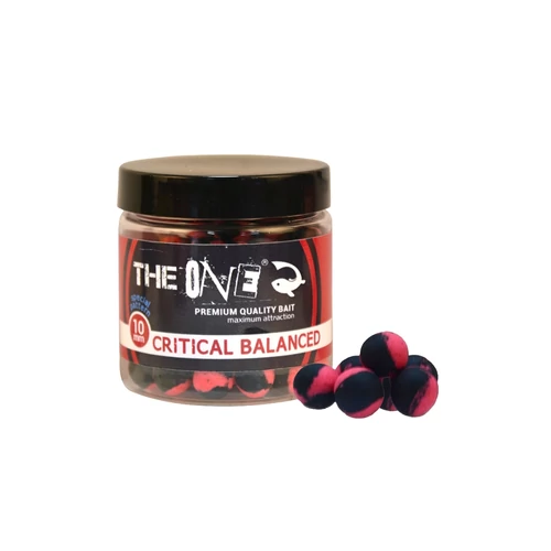 The One Critical Balanced Hookbait Strawberry&Mussel 10 mm Black - Pink 50gr