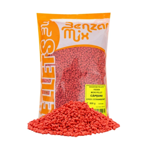 Benzar Mix Micropellet Feeder 800g Eper 3.5mm