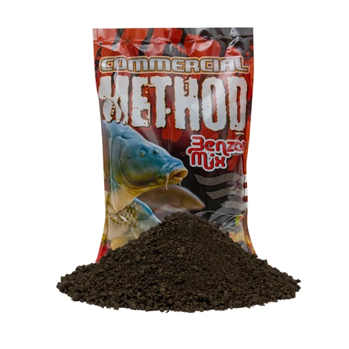 Benzár Mix Commercial Etetőanyag Black Halibut Fekete 800gr