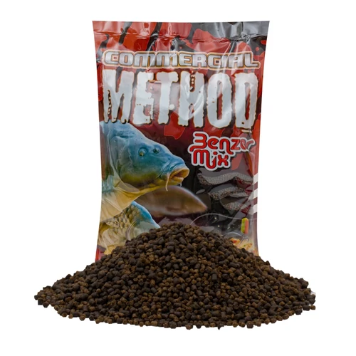 Benzár Mix Commercial Pellet Mix Fekete-Barna 800gr