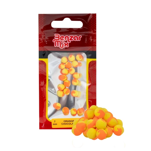 Benzar Mix Instant Bicolor Method 7mm Popup Csoki-Narancs