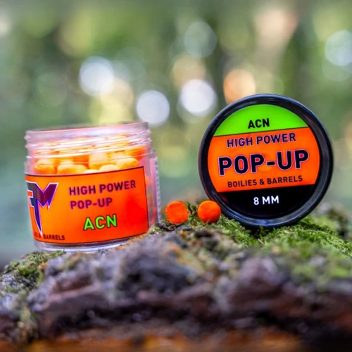 Fm High Power Pop-Up Boilies & Barrels 8 mm Acn