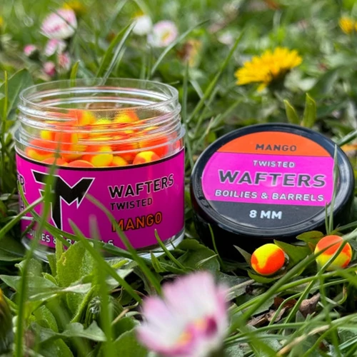 Fm Wafters Twisted Boilies & Barrels 8 mm Mango