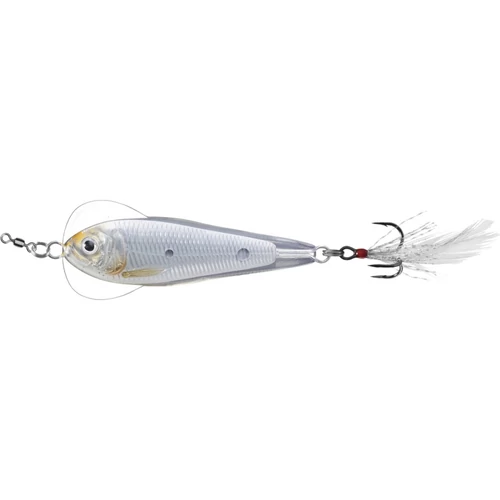 Livetarget Flutter Shad Jigging Spoon Silver/Pearl55 mm 14g