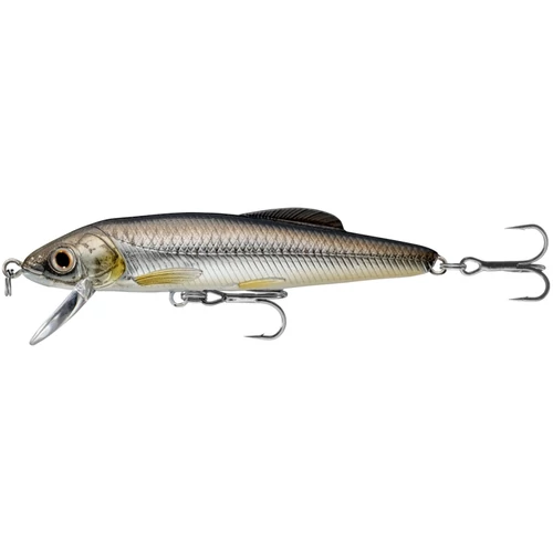 Livetarget Minnow Finesse Jerkbait Silver/Black 75 mm 7g