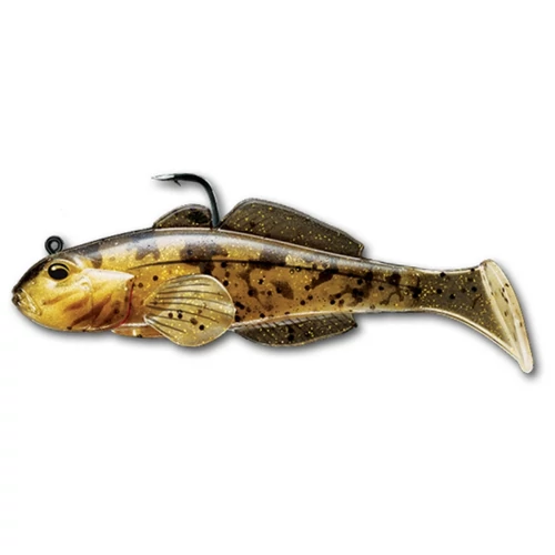 Livetargetgoby Swimbait Natural/Gold 80 mm 14g