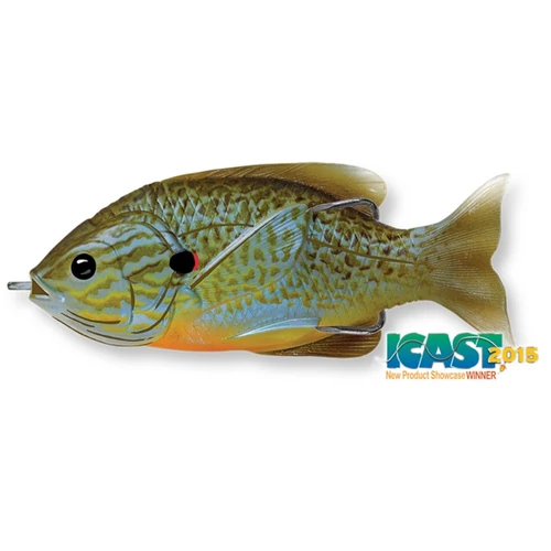 Livetarget Sunfish Walking Bait Natural/Blue Pumpkinseed 75 mm 12g