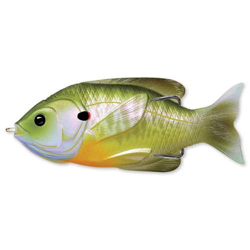 Livetarget Sunfish Walking Bait Natural/Green Bluegill 75 mm 12g