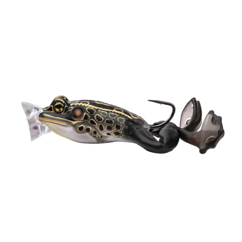 Livetarget The Ultimate Frog Popper Bait Brown / Black 50mm 21G Floating