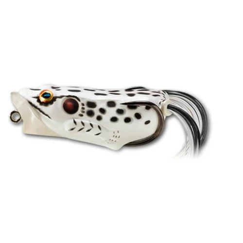 Livetarget Frog Popper Albino/White 55mm 11G Floating