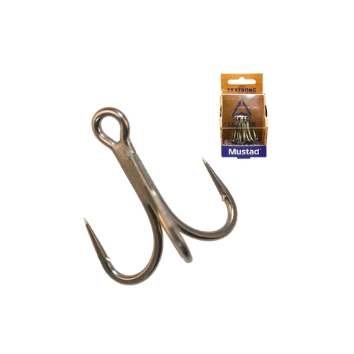 Mustad Jaw Lok 5X Strong 1 6Pcs 6db/csomag