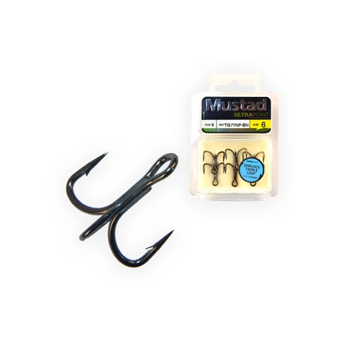 Mustad Jawlock Triplegrip 6 6db/csomag