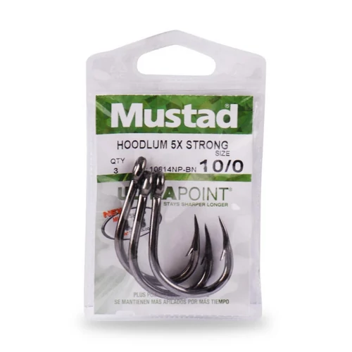 Mustad Live Bait 5 Ex Strong 9/0 3db/csomag