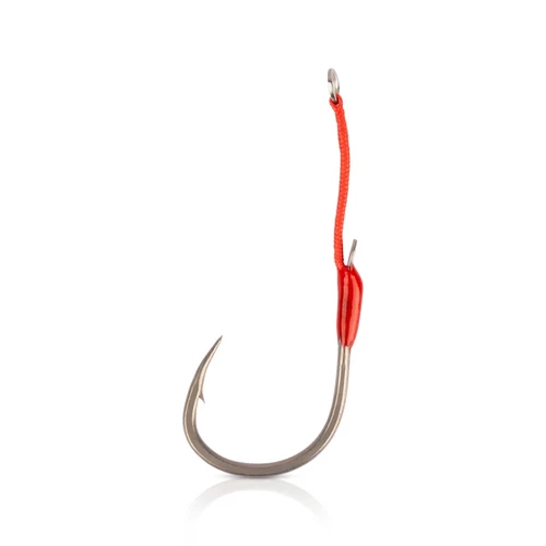Mustad Hoodlum Speed Single, 8/0 Titan Steel 2Pcs/Bag