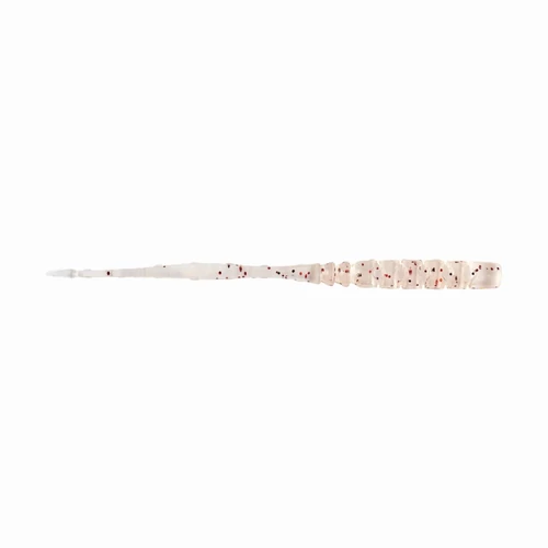 Mustad Aji Straight Tail 3 Uv Clear Redglitter 12db/csomag