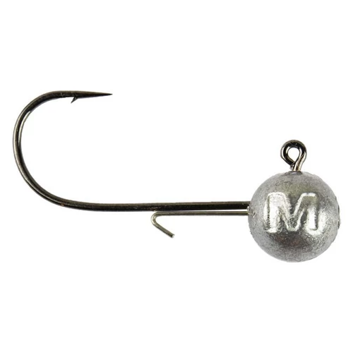 Mustadball Jig Head W/Keeper 4 3G 6Pcs Lead