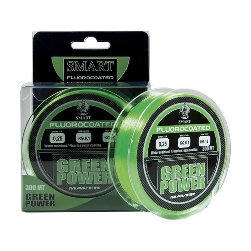 Maver Monof.green Power Fluorine 300m 0,25mm