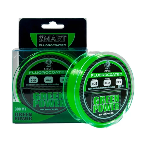 Maver Monof.green Power Fluorine 300m 0,30mm