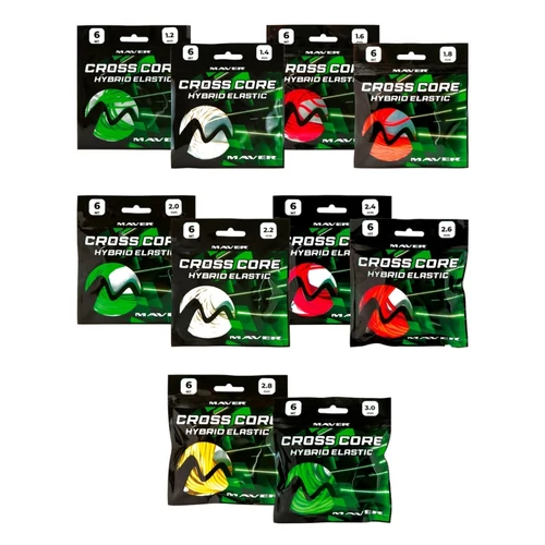 Maver Cross Core Hybrid Elastic Size 2.2mm 6M Rakósgumi