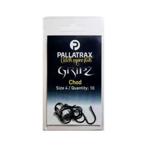 Pallatraxgripz Chod Hooks (10) Size 8