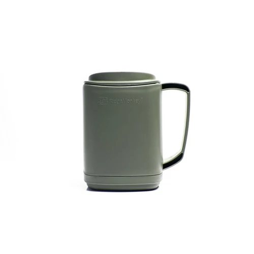 Ridgemonkey Thermo Mug Duplafalu Bögre -gunmetalgreen