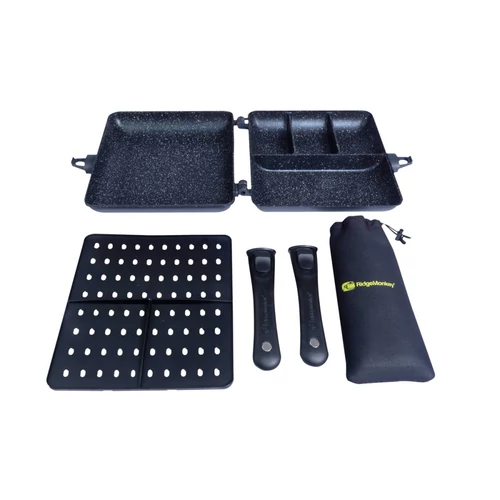 Ridgemonkey Connect Combi & Steamer Sütő És Pároló Szett Xxlgranite Edition