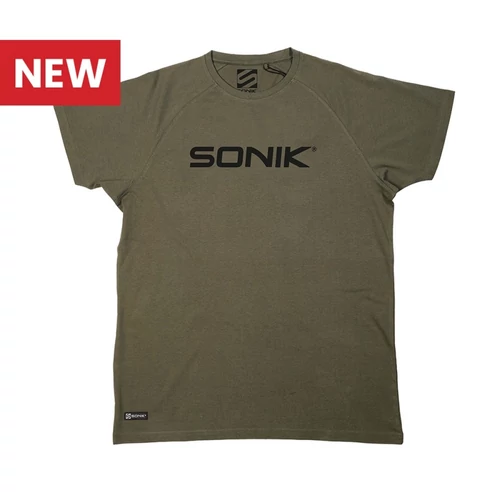 Sonik Raglan Pólógreen-M