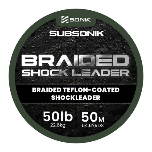 Sonik Braided Shock Leader 50Lb 100m