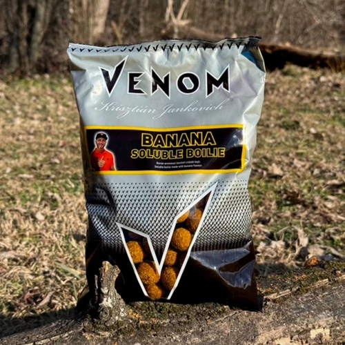 Venom Soluble Boilie 20 mm Banana