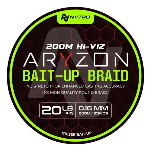 Nytro Aryzon Hiviz Bait-Up Braid 200m