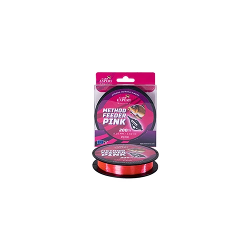 Zsinór Carp Expert Method Feeder Pink 0.30mm 200m 12,75Kg