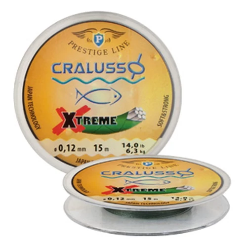 Cralusso Xtreme Fonott Előke 0,12 mm 15 M