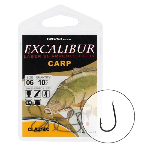 Excalibur Horog Carp Classic Ns 12