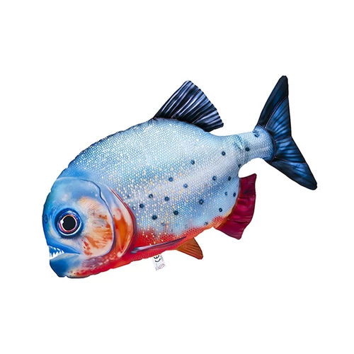 Halas Párna Piros Hasú Pirája 47cm