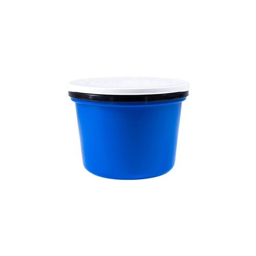 Kamasaki Csalisdoboz Kerek 0,4 L 118mm (Rekesszel)