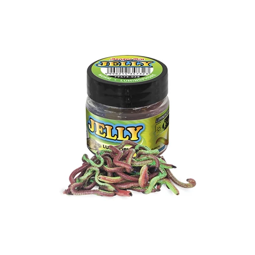 Benzar Jelly Baits Baby Worm Narancs