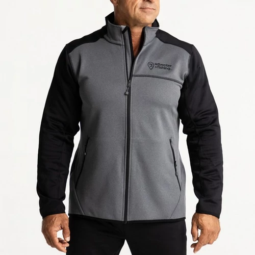 Adventer Warm Prostrech Sweatshirt Steel & Black Pulóver L