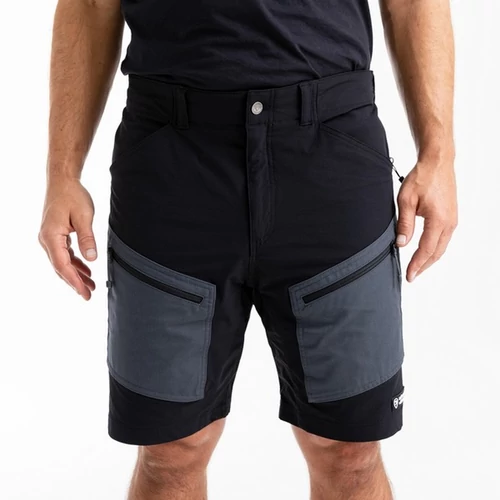 Adventer Impregnated Shorts Dark Shadow And Black Rövid Nadrág M