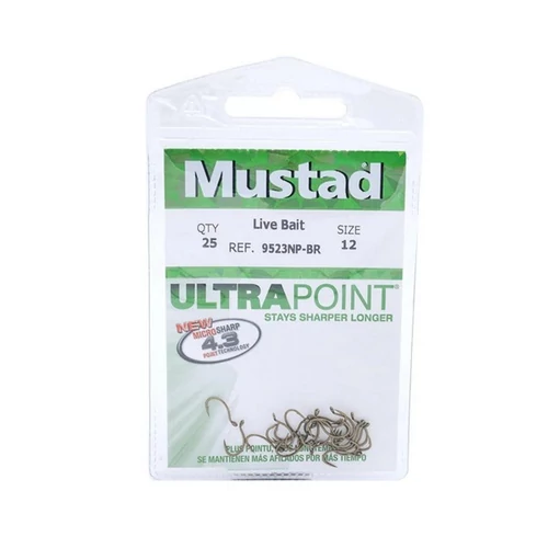 Mustad Viking Hooks 2/0 7db/csomag