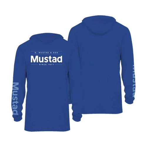 Blue Brand Long sleeve Uv With Hood - Repreve+Spandex L
