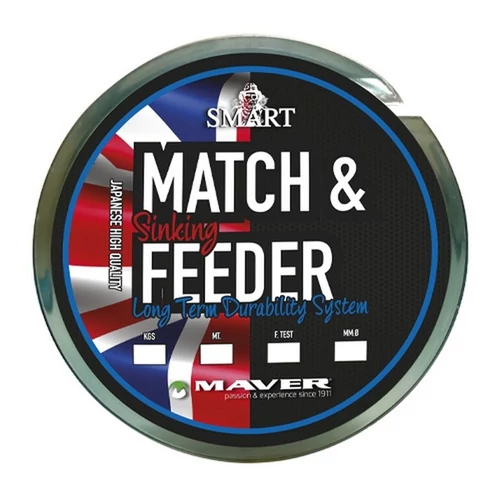 Maver Monofilament Match&Feeder Sinking 600m 0,153mm