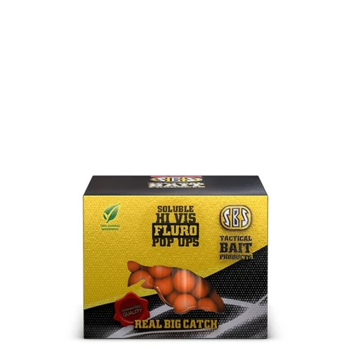 Sbs Soluble Fluro Pop Ups Peach 14 mm 40g