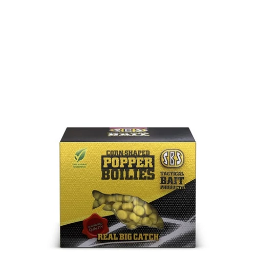 Corn Shaped Popper Boilies White Pepper 40g/8-10mm