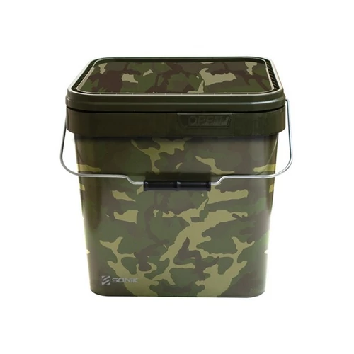 Sonik Camo Square Bucket 5Ltr