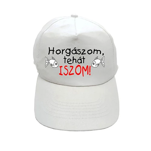 Baseball Sapka Horgászom Tehát Iszom