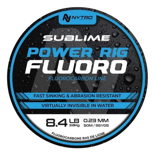 Nytro Sublime Power Rig Fluoro 50m 0,17mm
